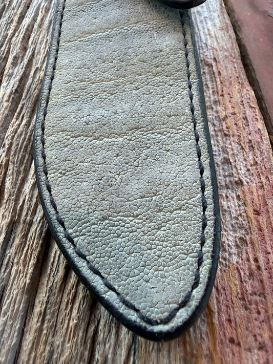 Rare Randall Sullivans by Gutcher Exotic Elephant Hide Knife Sheath for a Bowles Special. Randall Snap!!