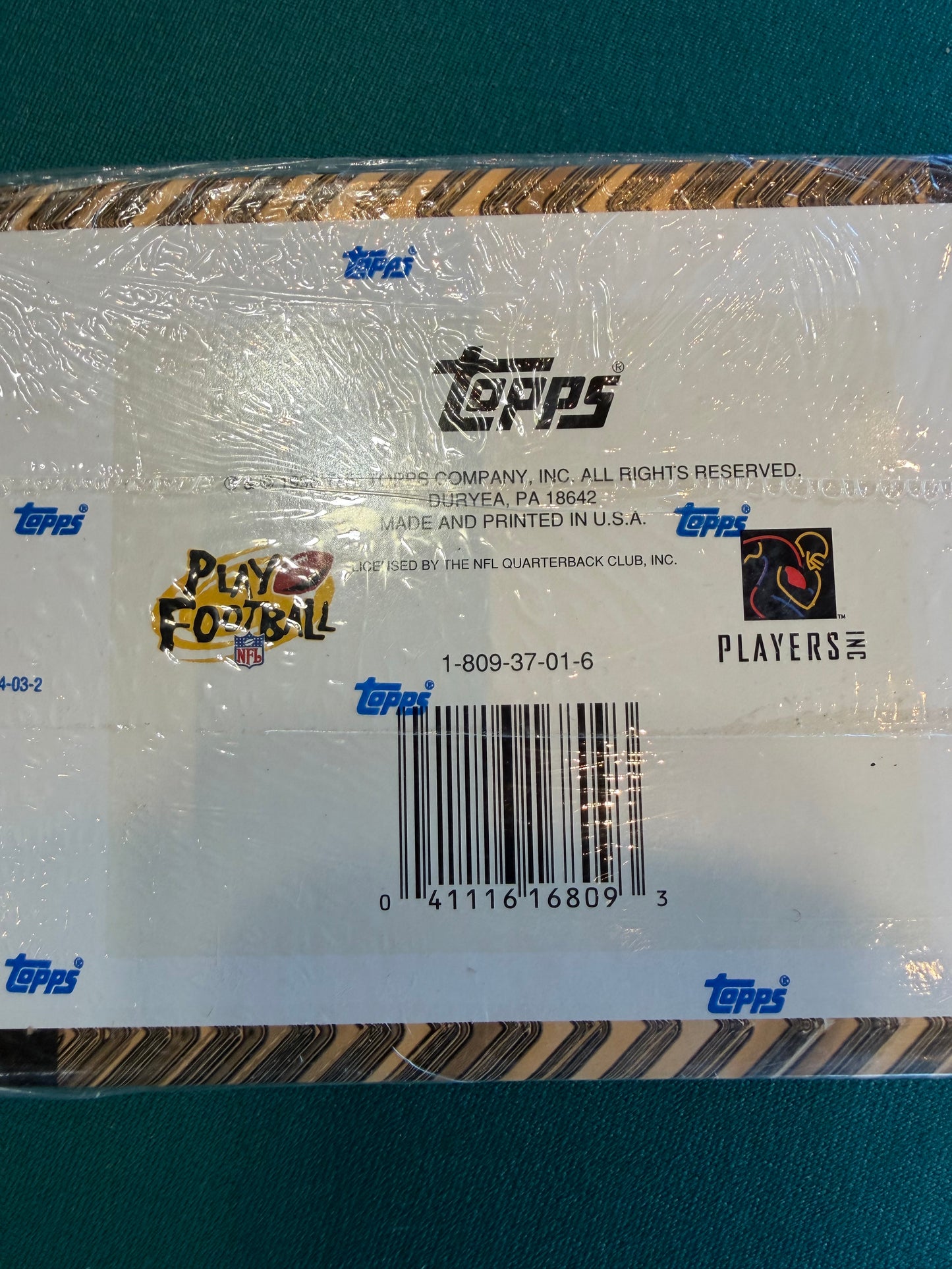 1996 Topps Finest NFL Football Series 1 Factory Sealed Hobby Box 24 packs per box