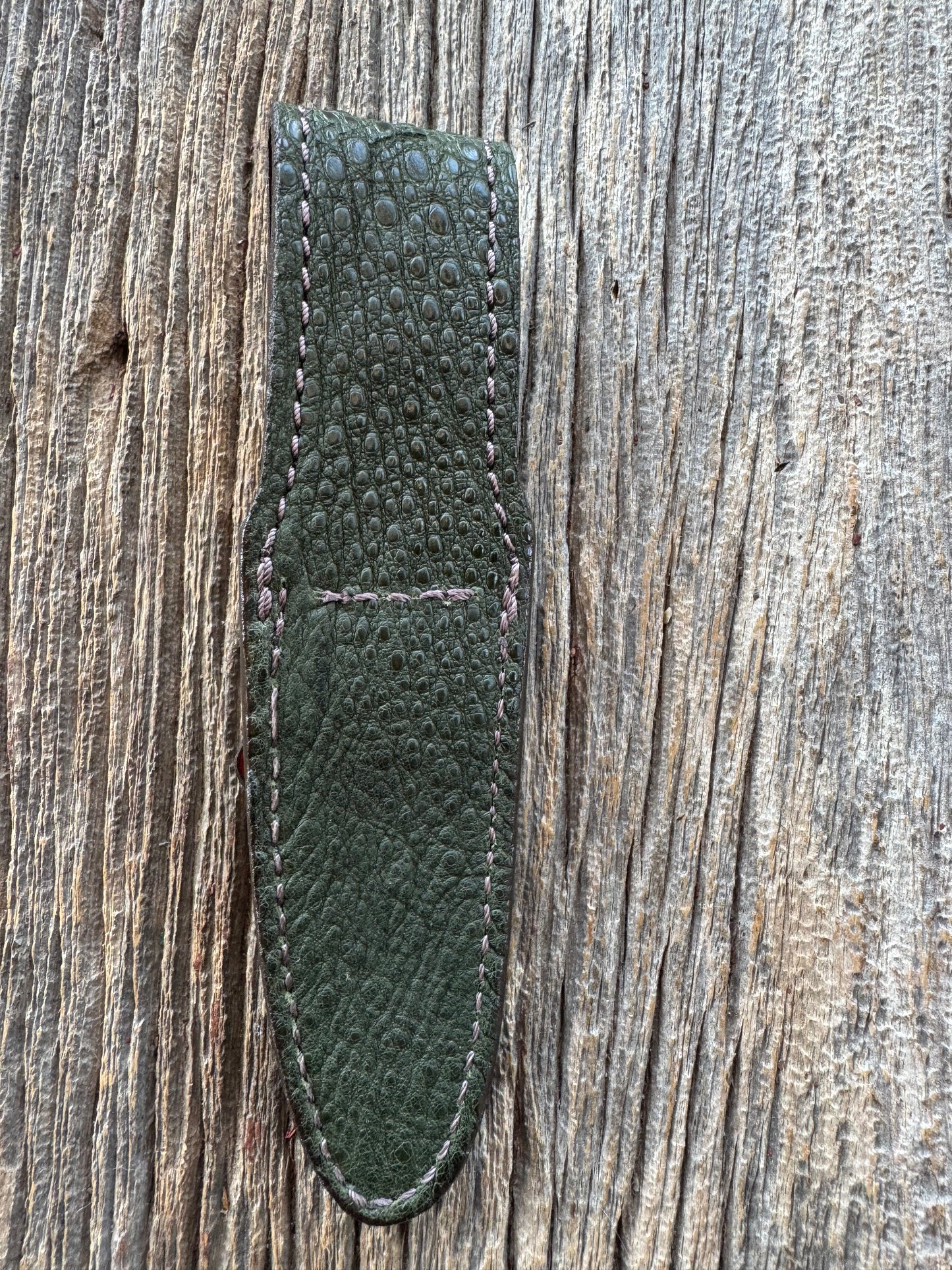 Randall Model 8-4 Sheath in Exotic Brown Snapping Turtle ( Double sided in Turtle) from Treeman.