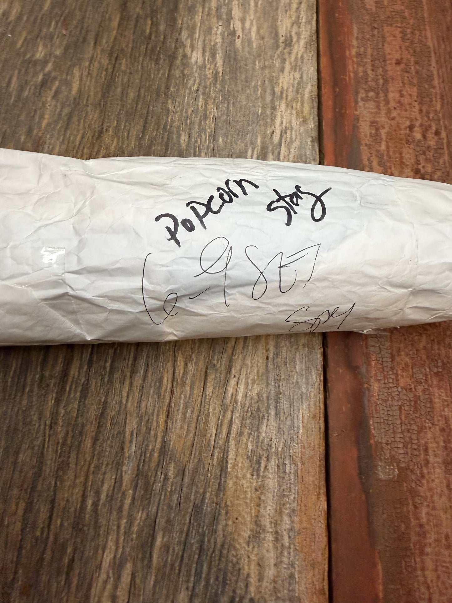 Randall Carving set Model 6-9 with Gorgeous Popcorn STAG Red White Blue Spacers Stainless… Wow