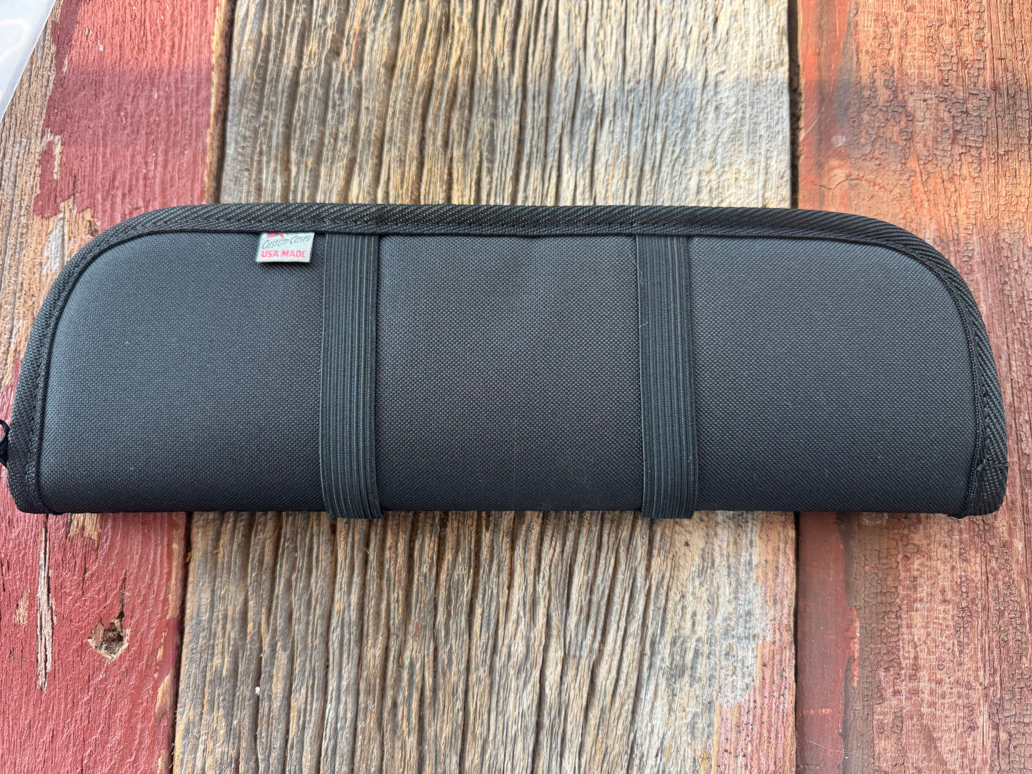 New Robbins Custom Knife case Randall Model 25 Trapper Silk threading 14 inch velvet interior usable case