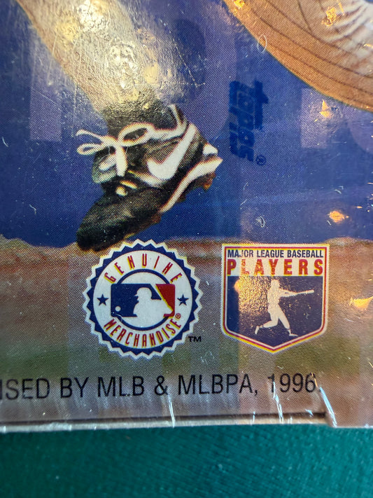 1996 TOPPS BASEBALL SERIES 2 FACTORY SEALED HOBBY BOX 36 PACKS MANTLE INSERTS REFRACTOR