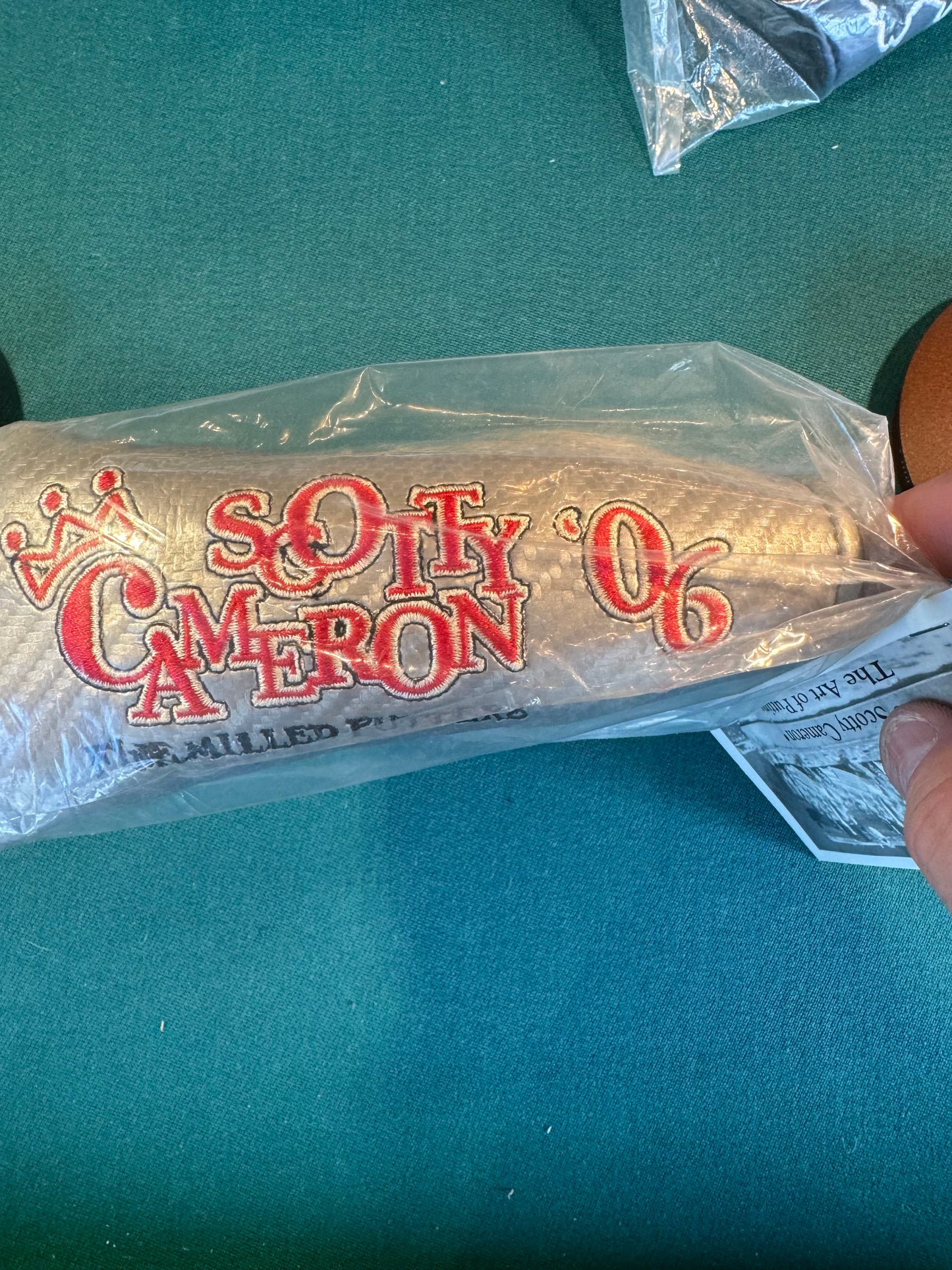 New in Bag Rare Scotty Cameron 2006 Cameron Club Head cover