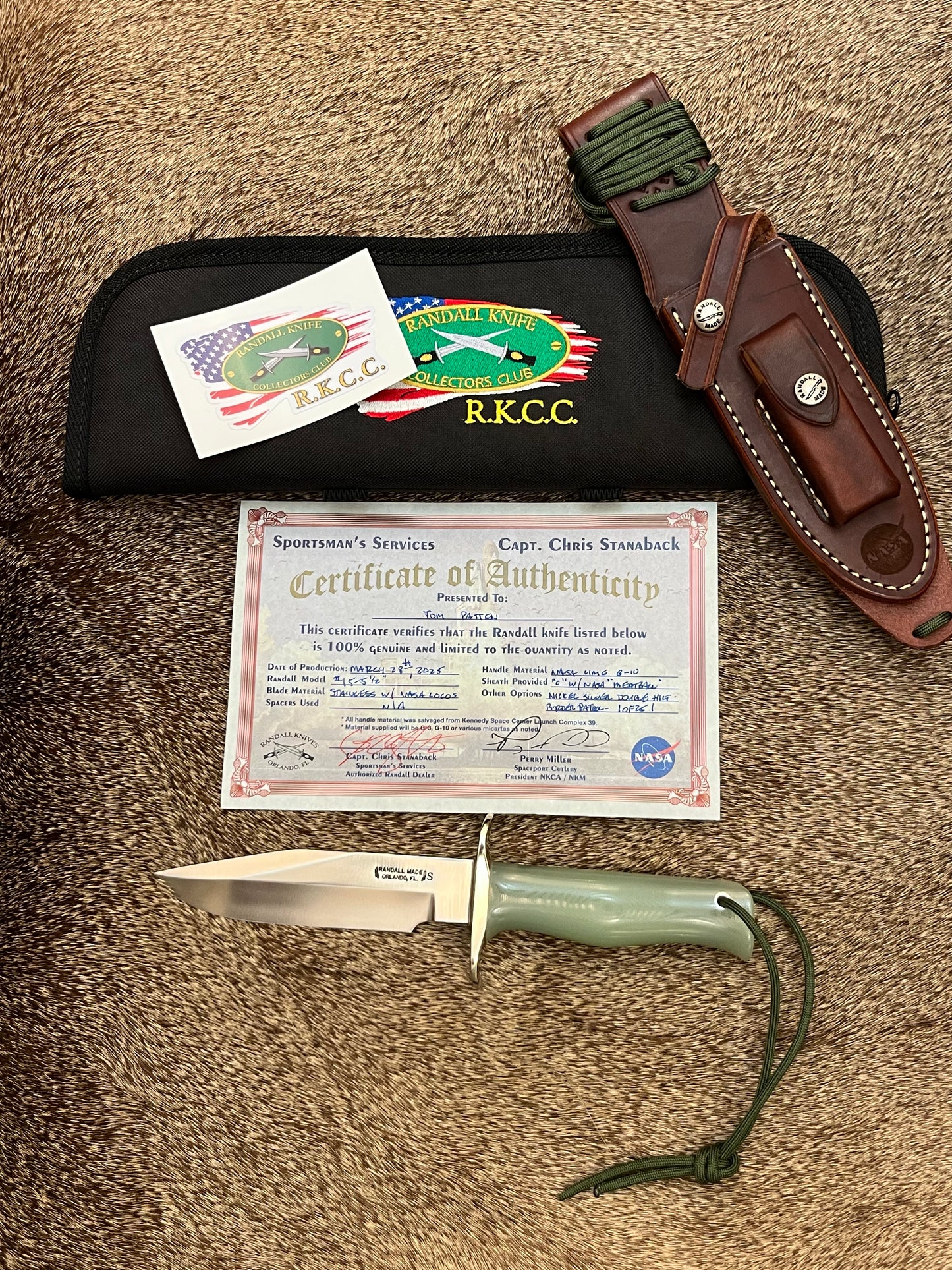 Model 15 Airman NASA Lime G-10