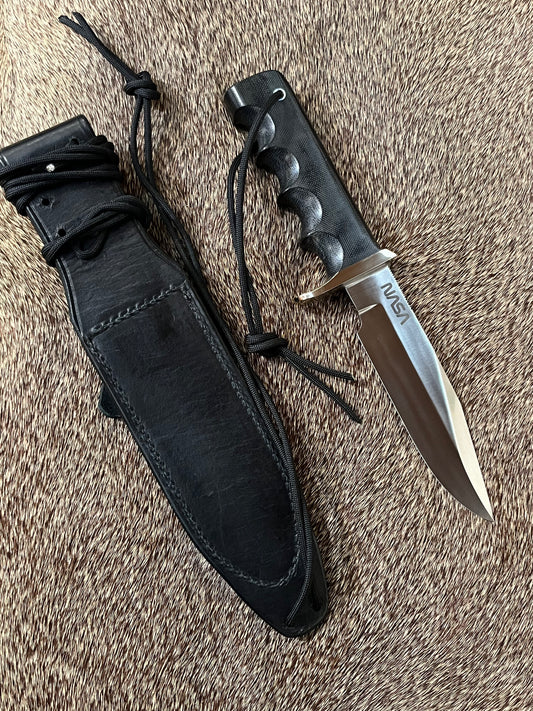 Model 15 Airman NASA Black Canvas Micarta