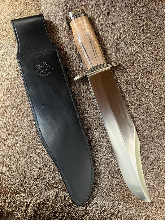 12-11 Smithsonian Fossil Walrus, Engraved by Master Engraver Jere Davidson with Gold Inlay Original Black