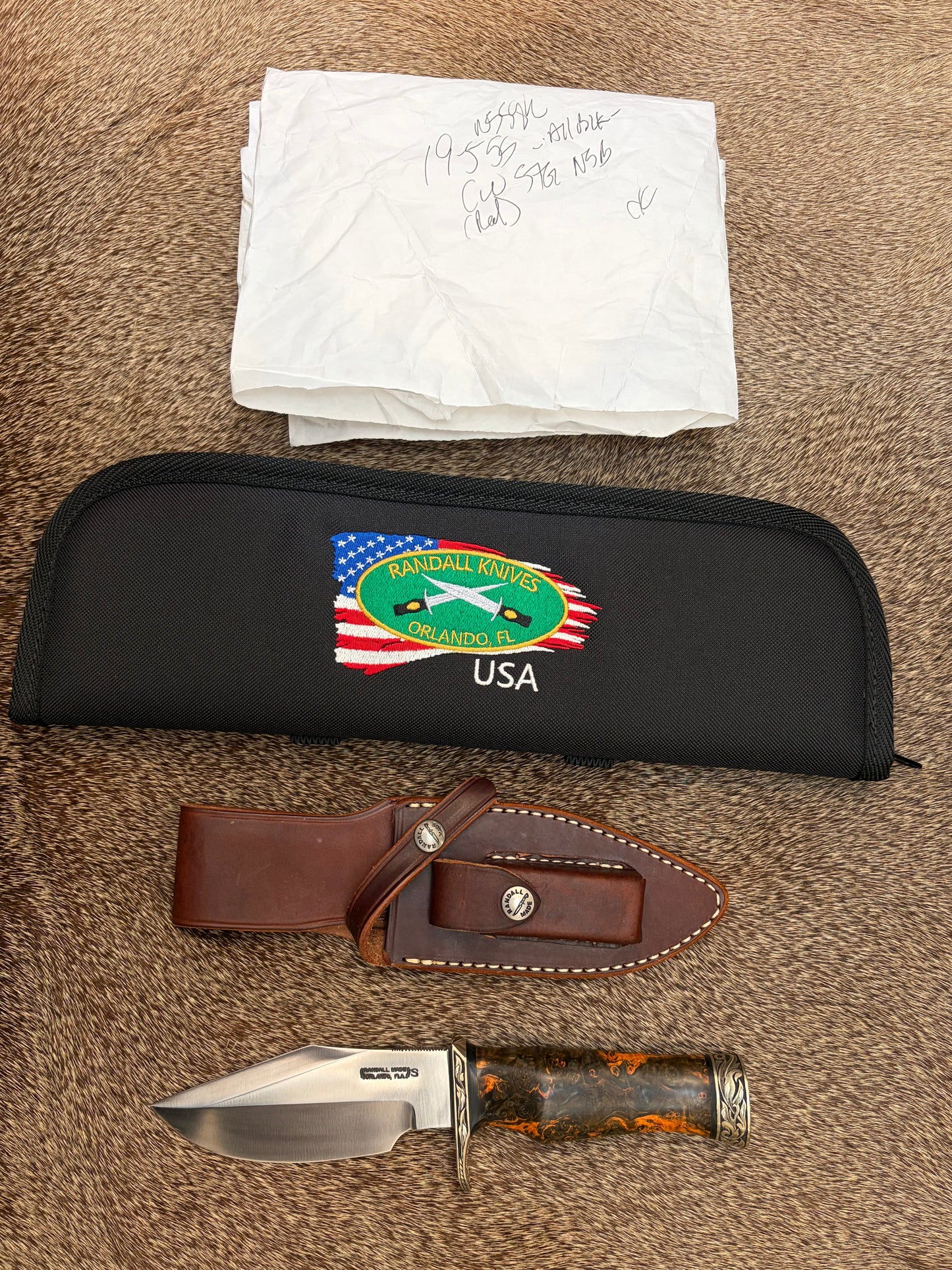 Model 19 Bushmaster Engraved by Jere Davidson with Fine Silver Inlay