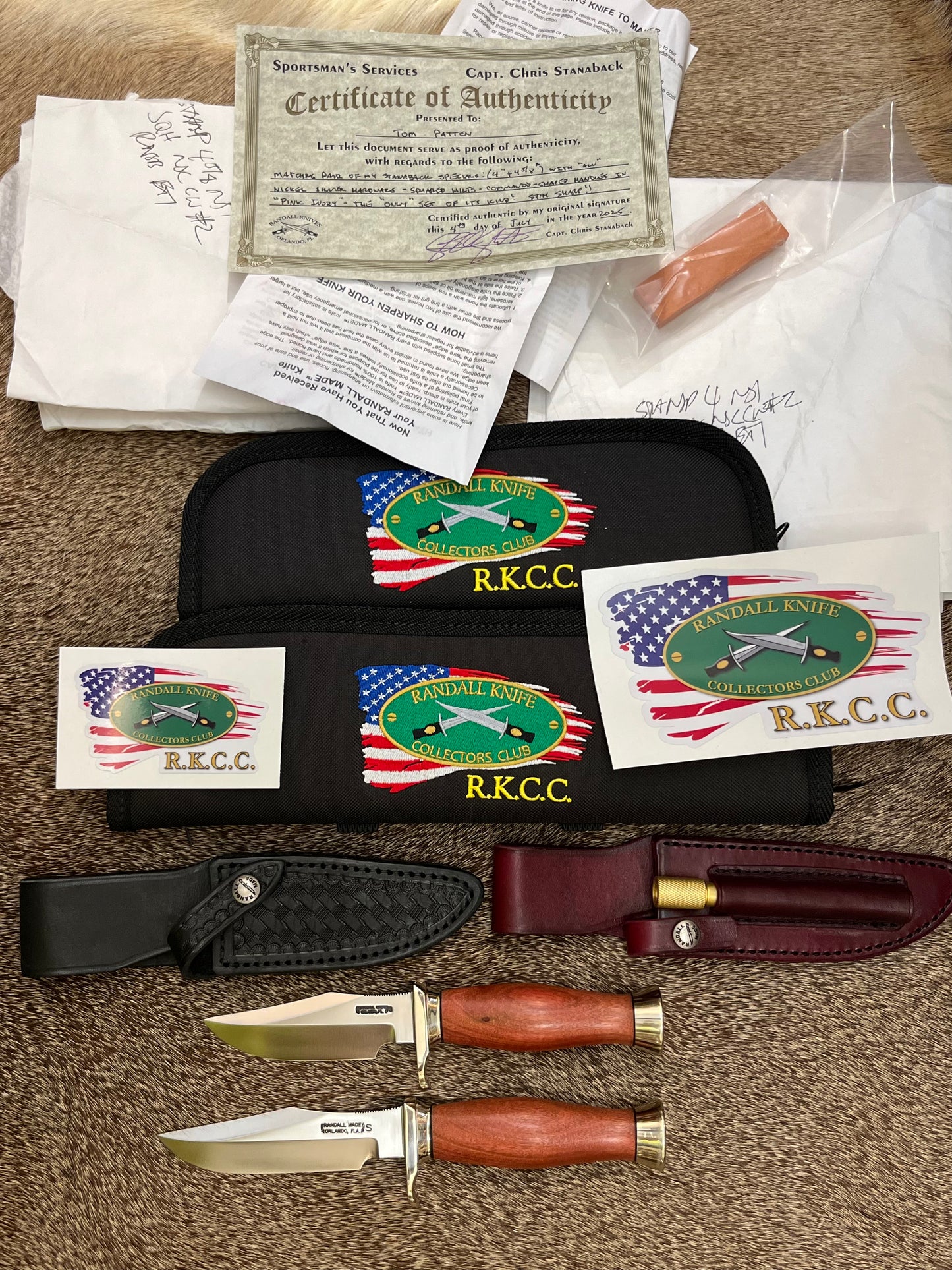 Pair of Stanaback Specials RKCC Limited 1 of 40th