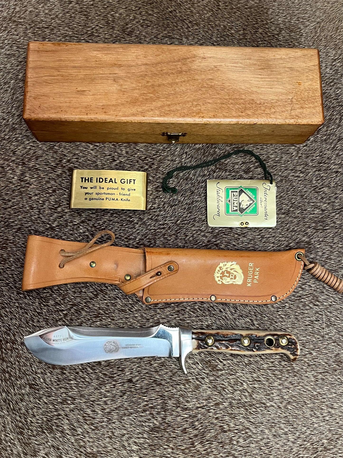 Puma White Hunter Made for Kruger National Park South Africa in 1960