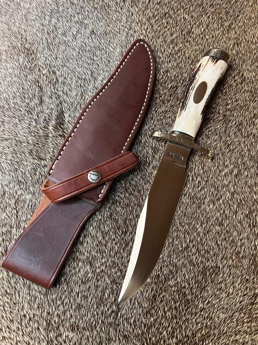 Nordic Special, Stag, Nickel Silver Hardware and Engraved by David Perdue