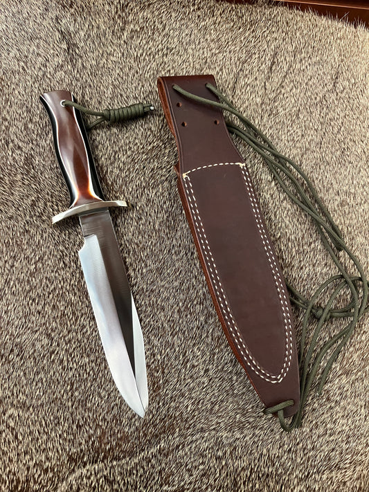 Model 14 - Attack with Brown, White and Black Micarta