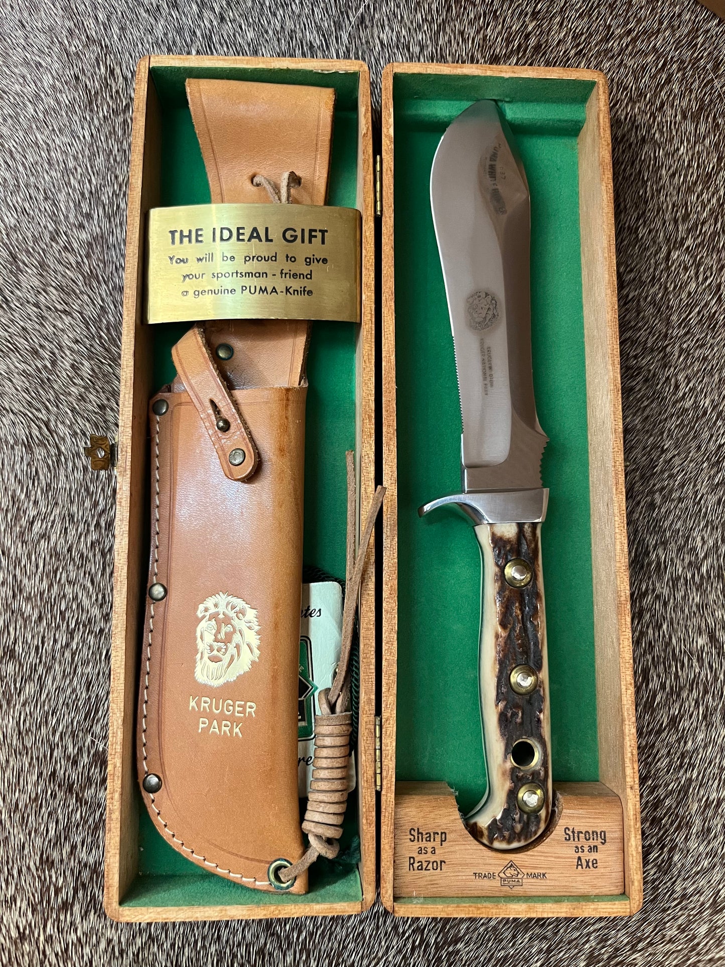 Puma White Hunter Made for Kruger National Park South Africa in 1960