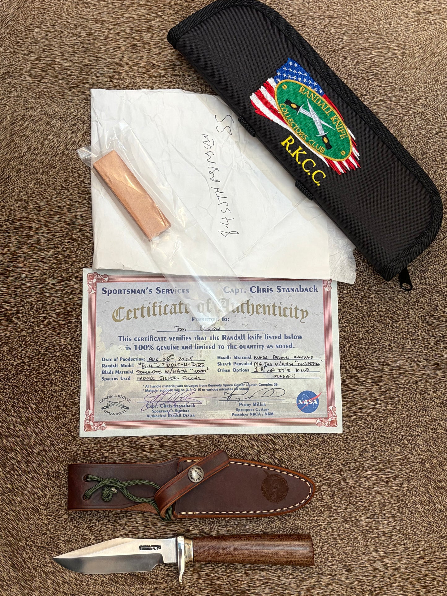 Model 8-4” Trout & Bird. NASA 1 of its Kind Made!!
