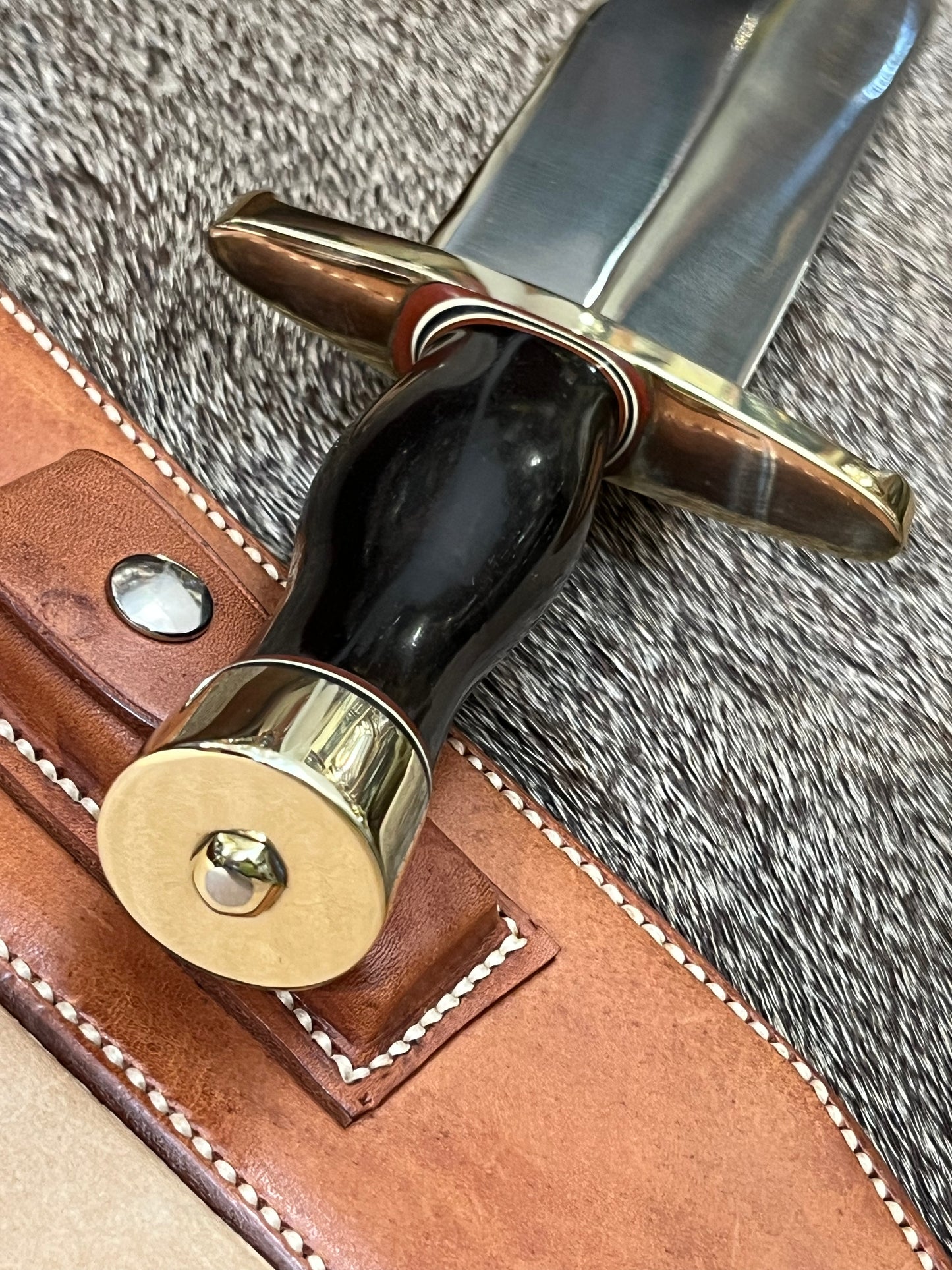 Model 12 Brass Back Smithsonian Bowie from Early 80’s