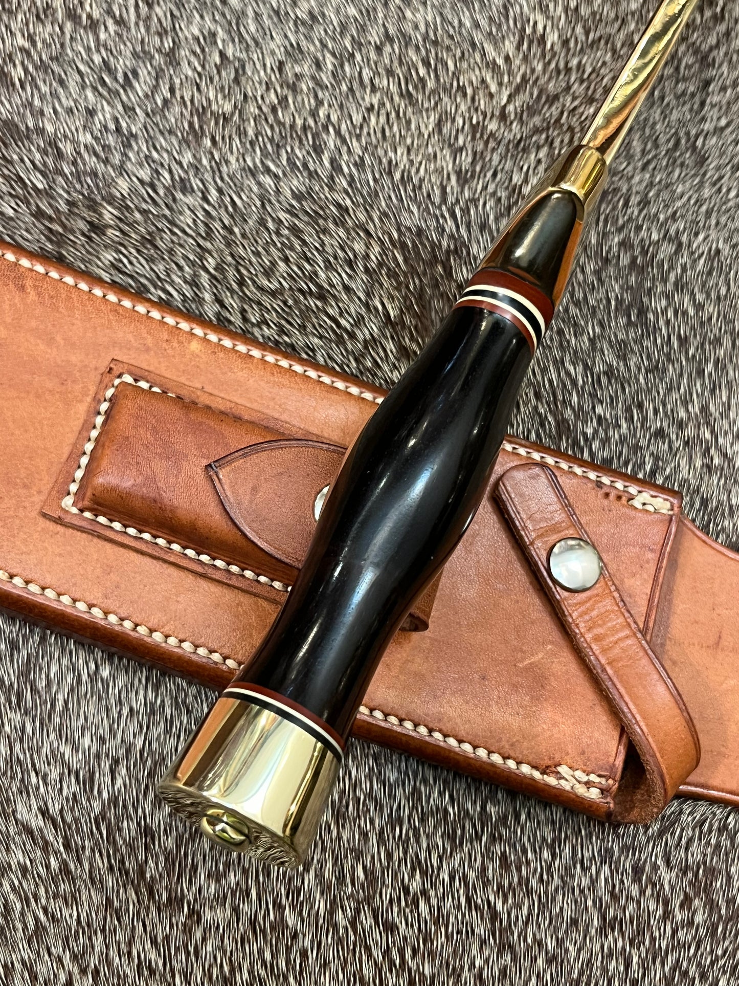 Model 12 Brass Back Smithsonian Bowie from Early 80’s