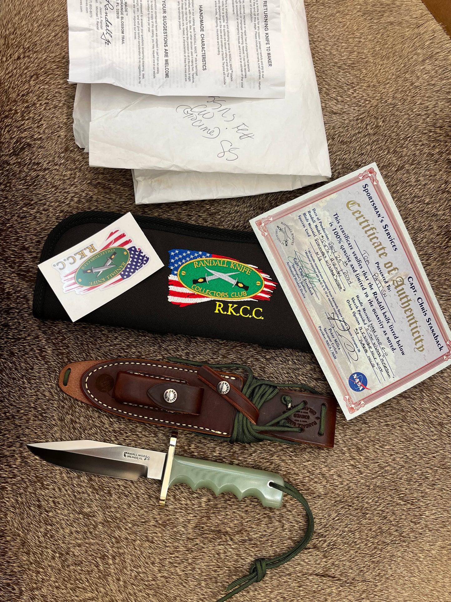 Model 15 Airman NASA Lime G-10