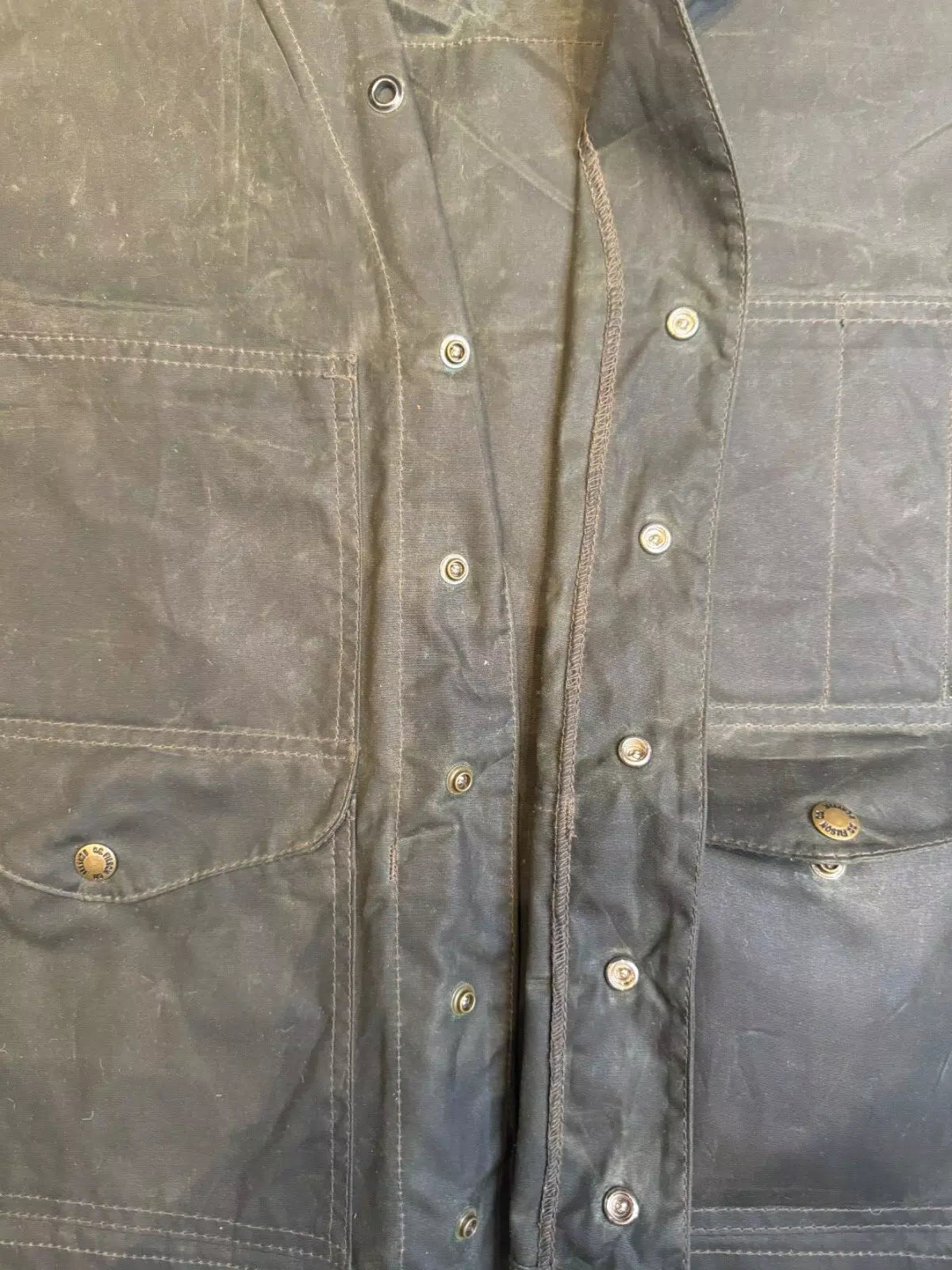 Filson Soy Wax Cruiser Vest | XXL | Olive Discontinued | New Tags Made in USA
