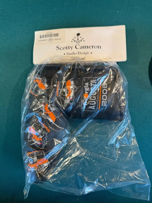 New in Bag Rare Scotty Cameron 2006 Augusta Green Golf Cart Head cover