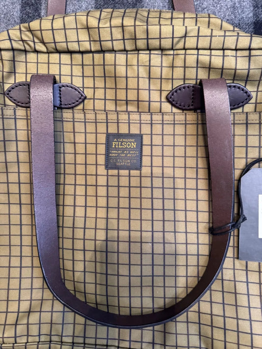 Filson Oil Tin Cloth Zip Tote Bag | Flyway Green | Limited Edition | NWT $275 | 20242579