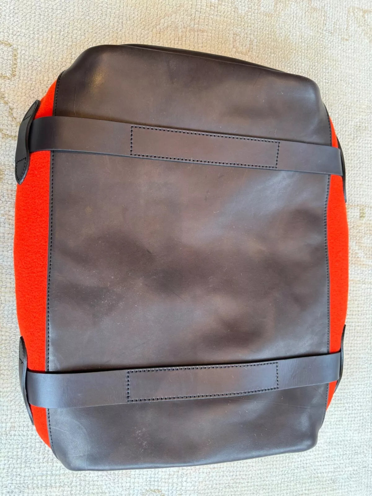 Filson Mackinaw Wool Medium Duffle Made In USA - Flame - 20263593
