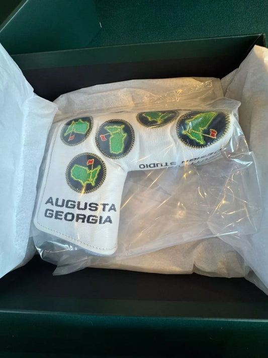 New in Box Scotty Cameron Leather Head cover 2014 Masters Exclusive unused Rare