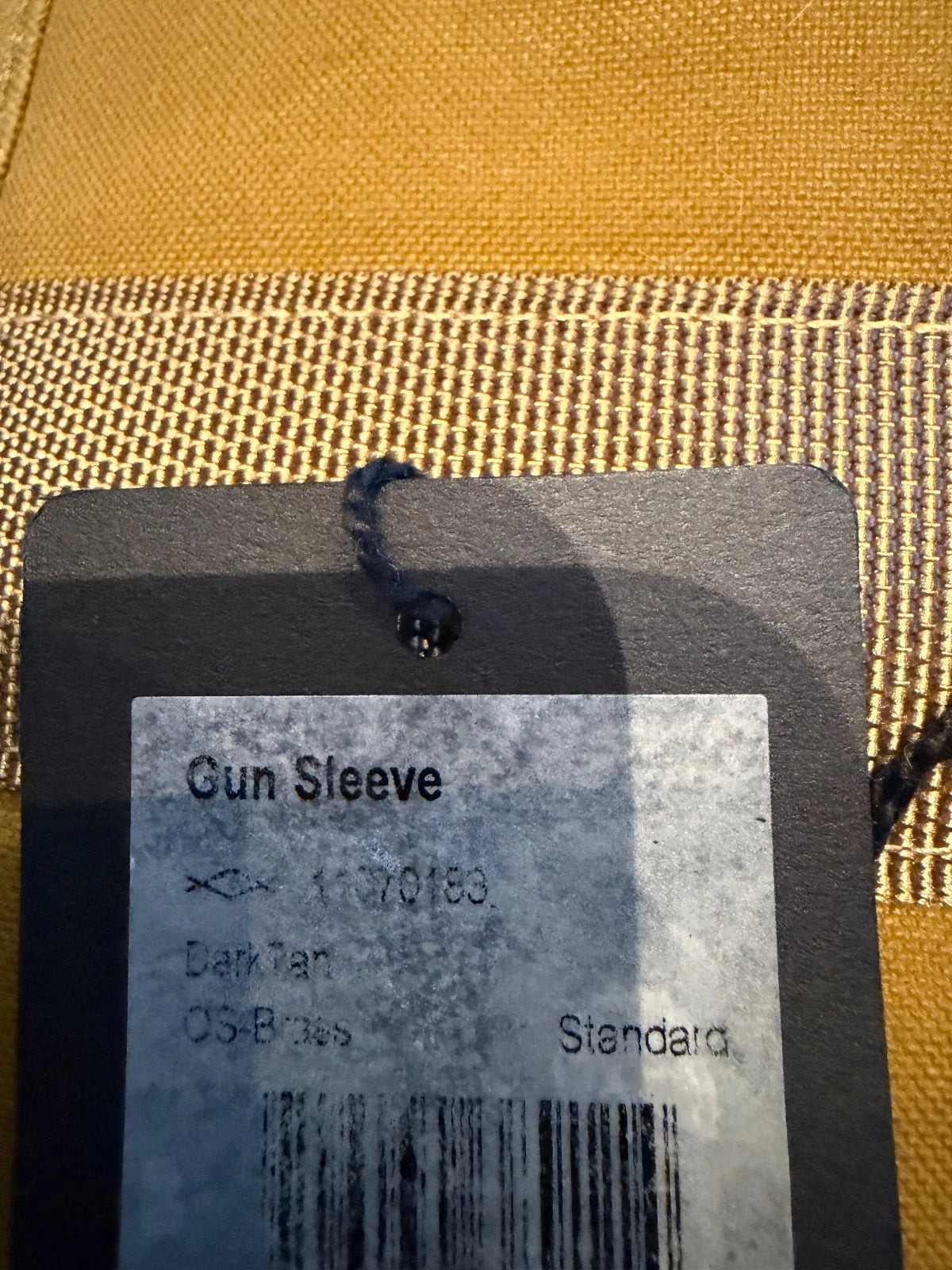 Filson New Tin Cloth Gun Sleeve Case Dark Tan 52 Oil Waxed #11070183 Made USA