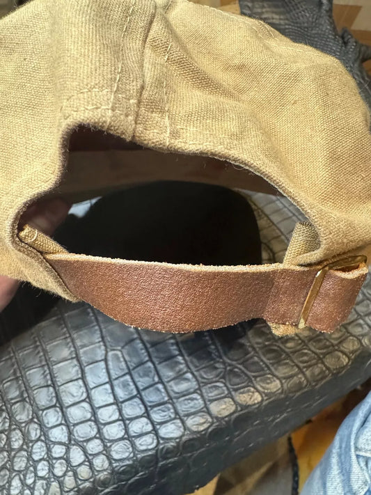 Vintage Filson Tin Cloth Gold Panner 1997 100th Anniversary Strapback Cap USA