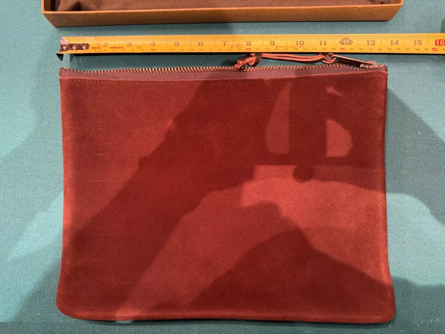 Filson Rugged Suede Large Pouch Made in USA New old stock 20063378