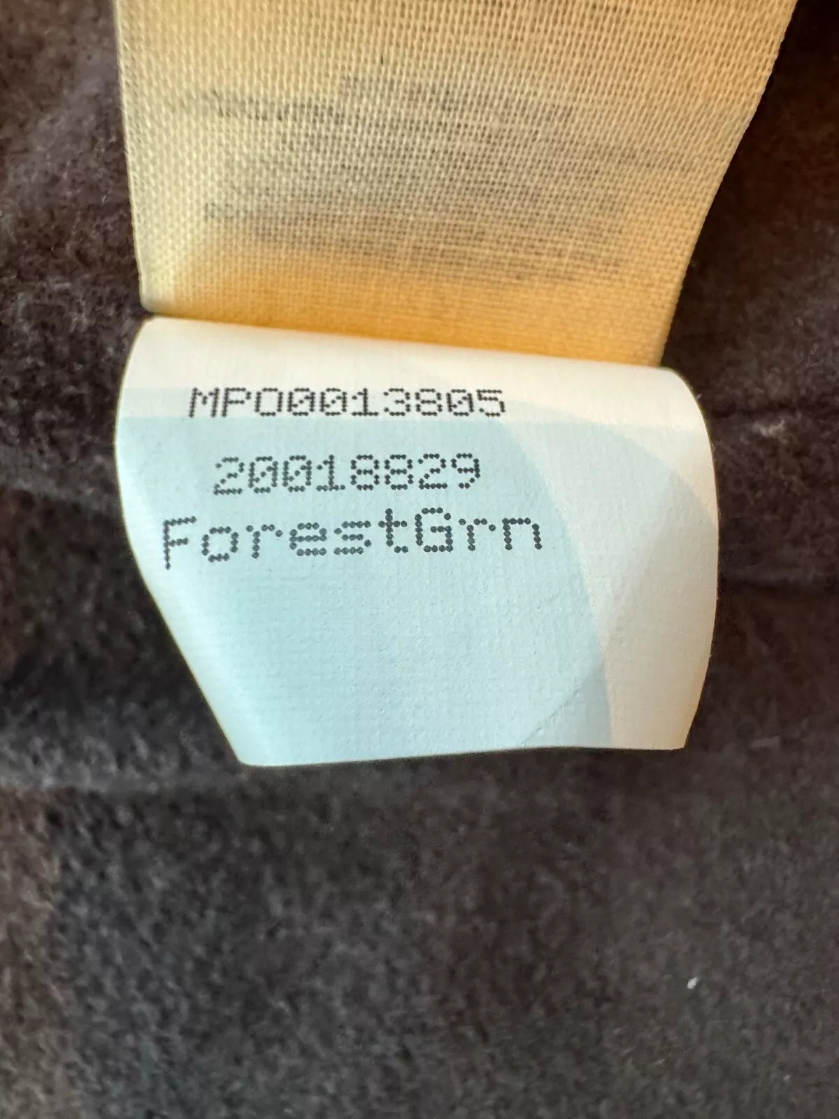 RARE 2021 FILSON LINED MACKINAW WOOL PACKER COAT FOREST GREEN SMALL # 20018829