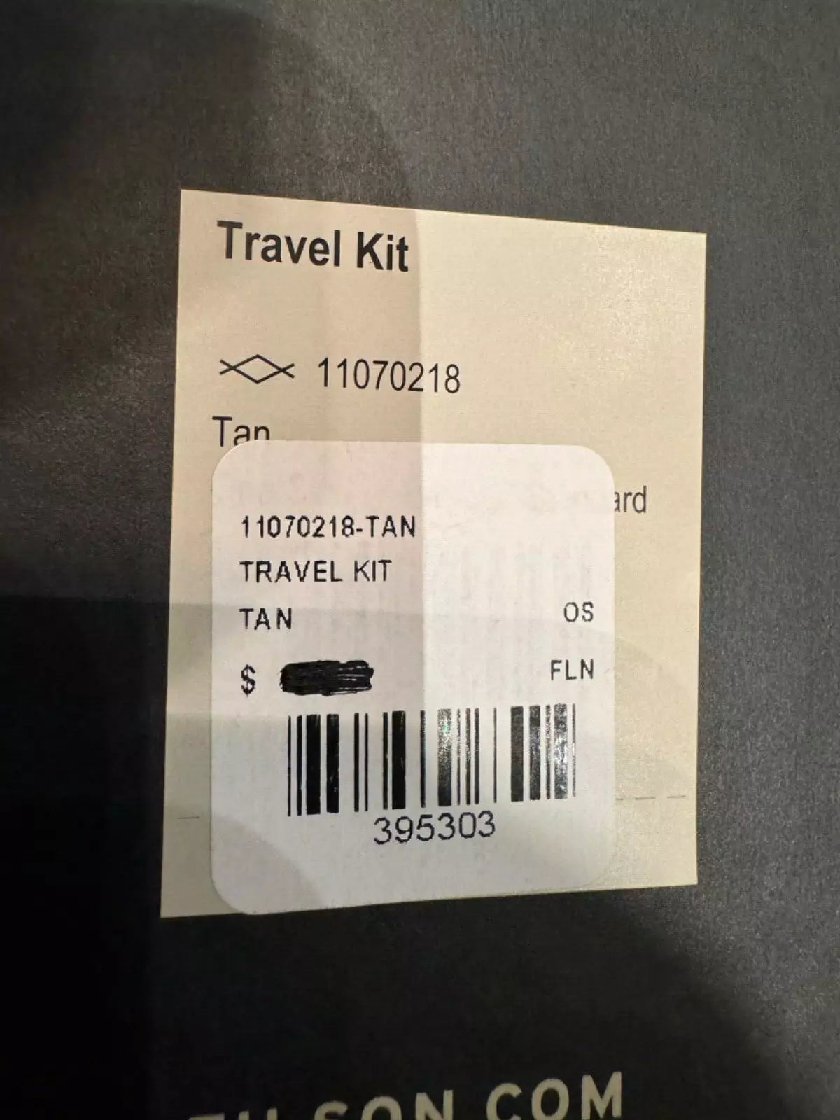 New Filson Travel Kit in Tan Twill and leather Made in USA 11070218