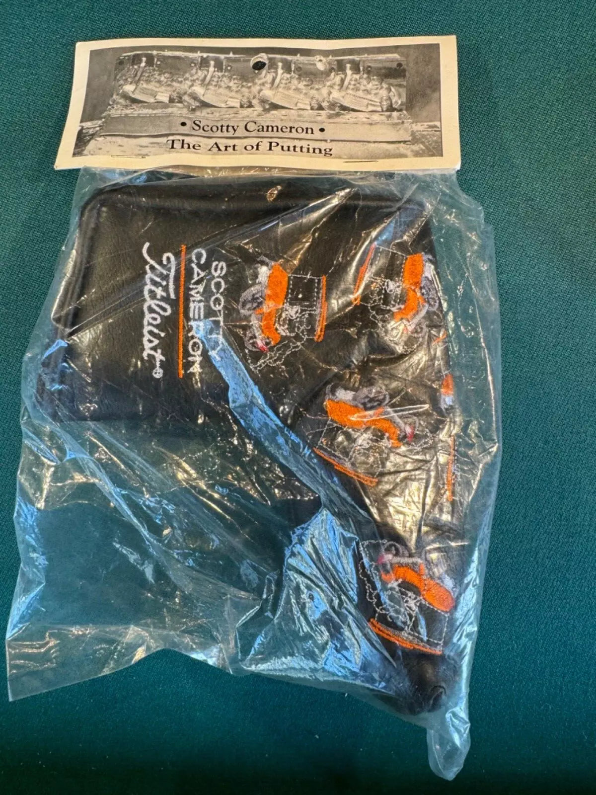 New in Bag Rare Scotty Cameron 2006 Augusta Green Golf Cart Head cover