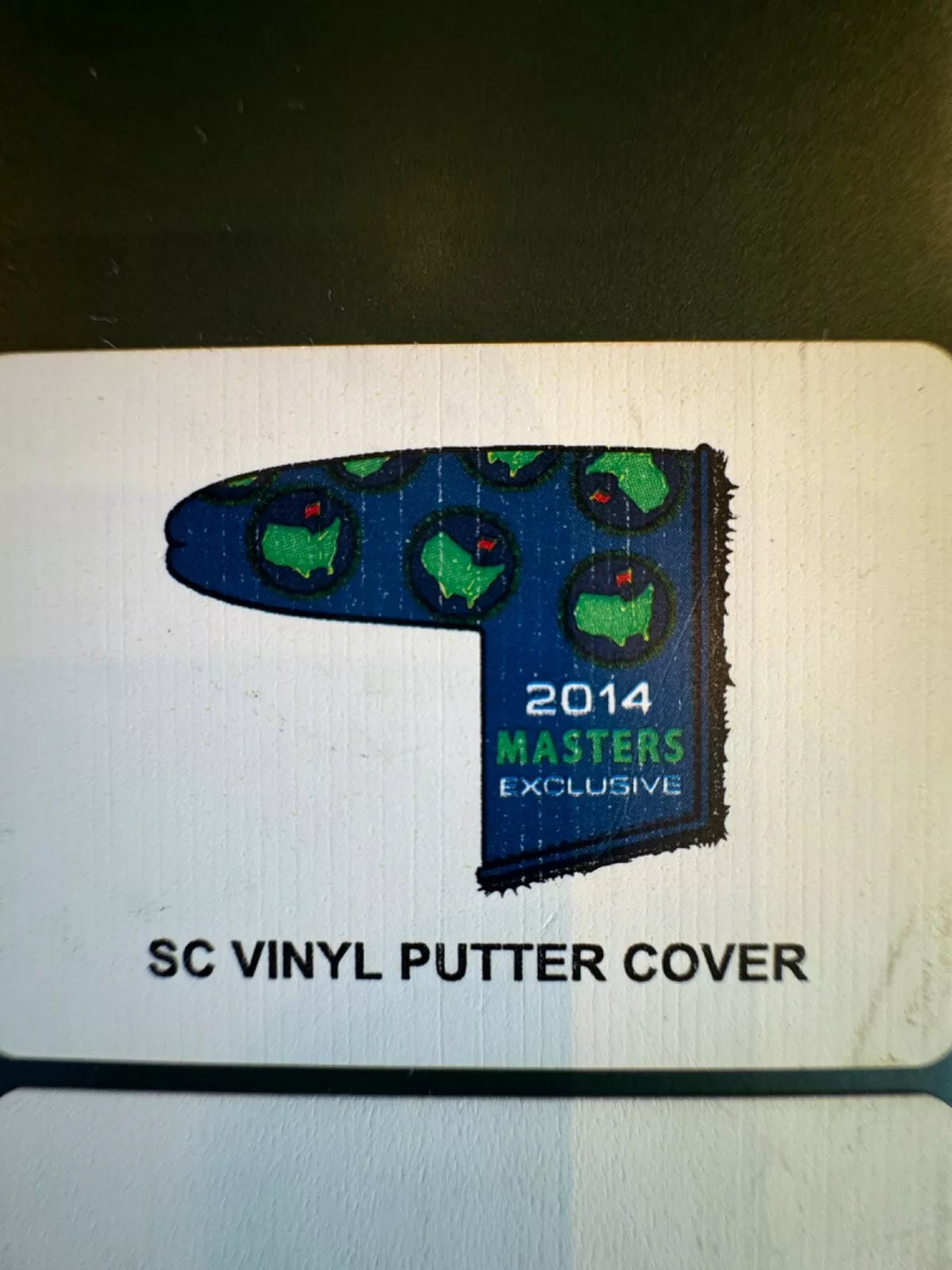 New in Box Scotty Cameron Headcover 2014 Masters Exclusive unused