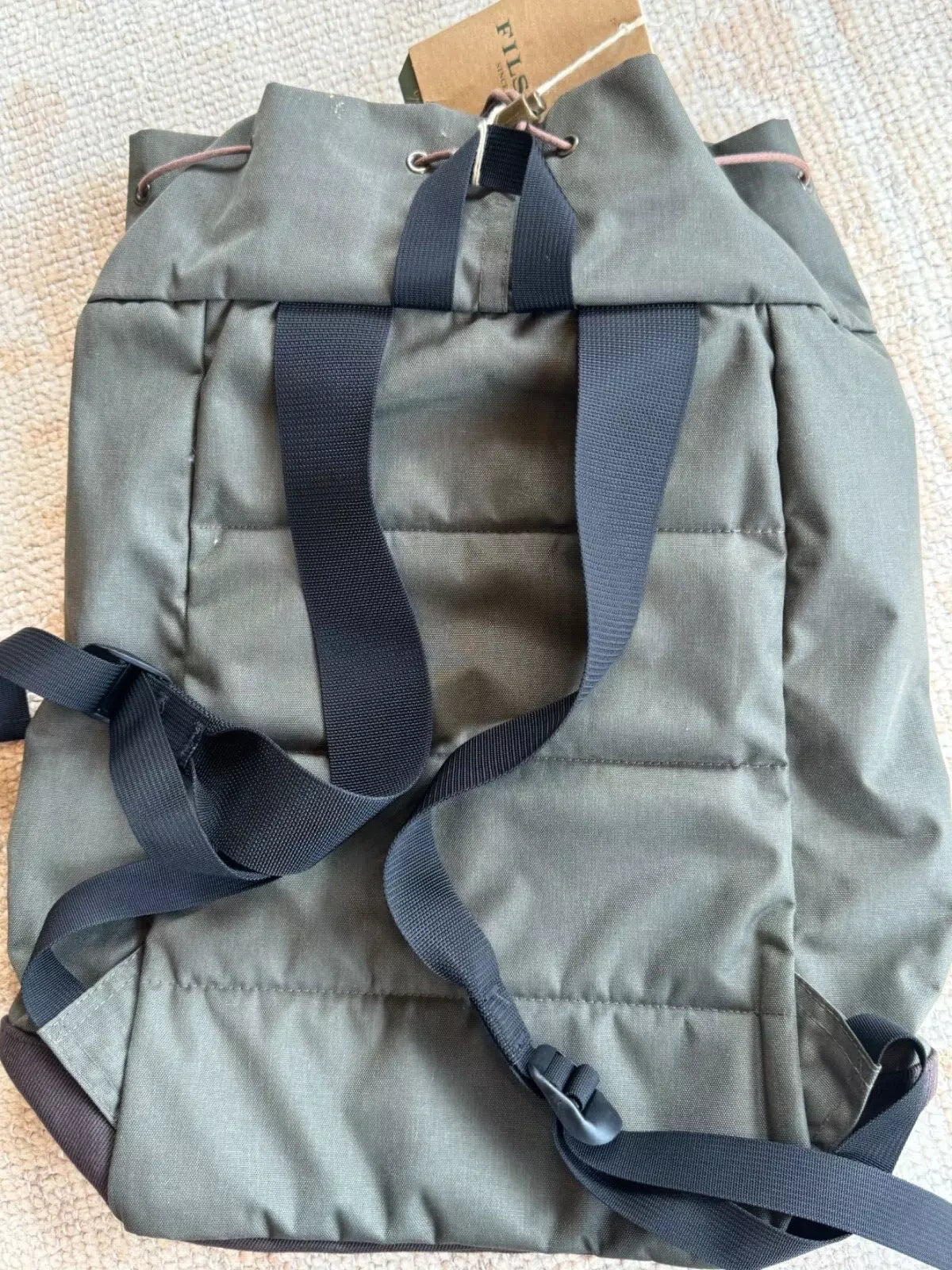 Filson Nylon Small Drawstring Pack Mackinaw Insert NWT Discontinued Rare 2015 #11070413