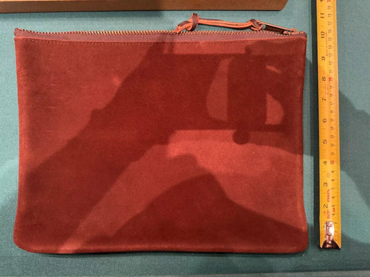 Filson Rugged Suede Large Pouch Made in USA New old stock 20063378