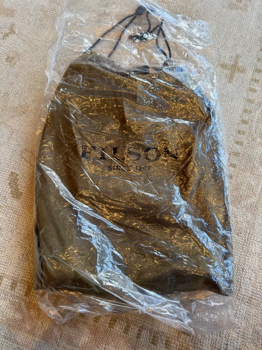 FILSON RUGGED SUEDE BACKPACK SADDLEBROWN ONE SIZE NWT RARE USA MADE LONG 11070435 GONE!!