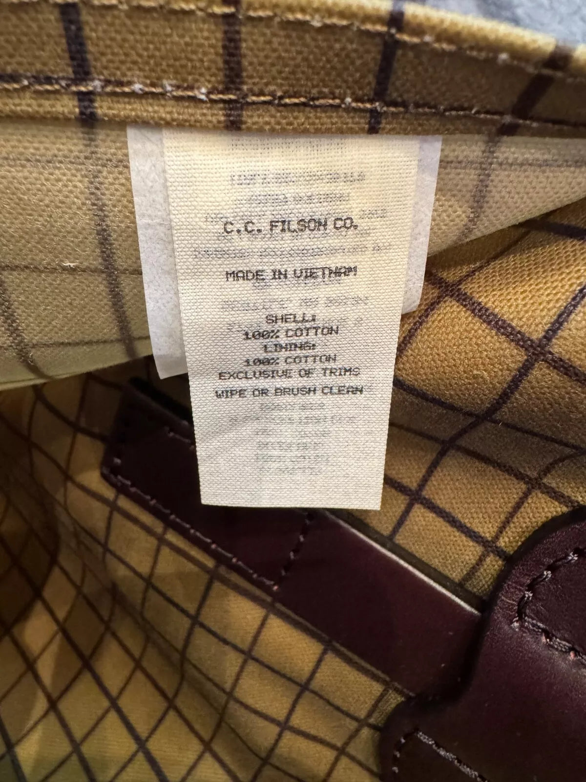 Filson Oil Tin Cloth Zip Tote Bag | Flyway Green | Limited Edition | NWT $275 | 20242579