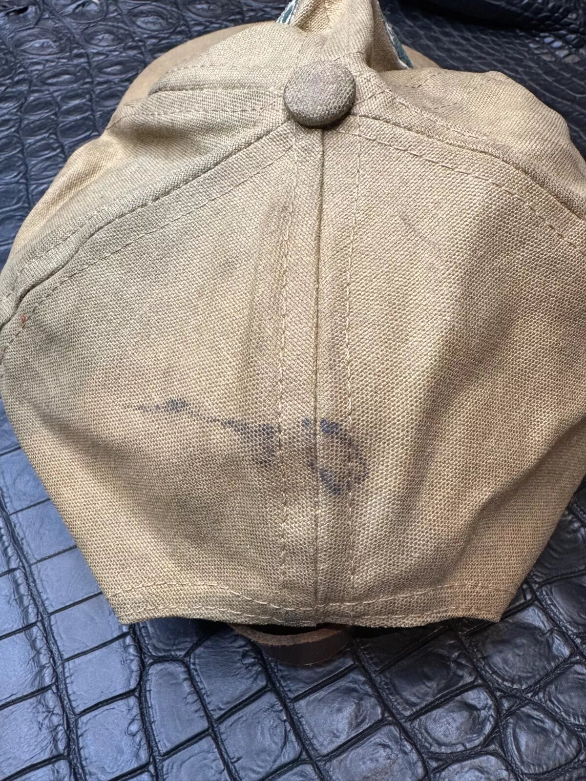 Vintage Filson Tin Cloth Gold Panner 1997 100th Anniversary Strapback Cap USA