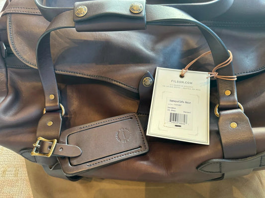 Filson NWT Weatherproof Leather Journeyman Backpack Sierra Brown NWT Grail Rare 11070398