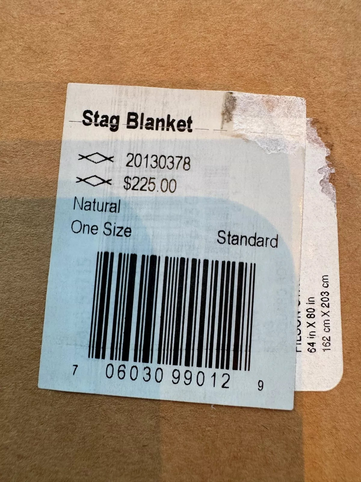New NWT USA MADE Filson Pendleton 1st Wool Blanket Stag 80 by 64, 20130378