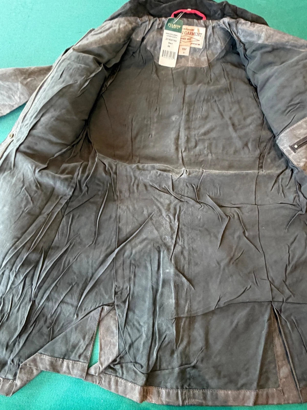 Filson Cover Cloth Explorer Soy Wax Jacket M Rare NWT # 20145 USA Made Vintage