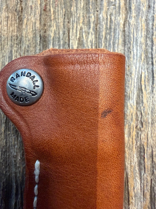 Randall Leather Knife Sheath Model 25 Mini throat style Randall Snap
