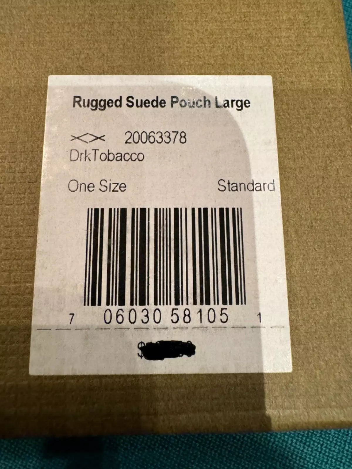 Filson Rugged Suede Large Pouch Made in USA New old stock 20063378