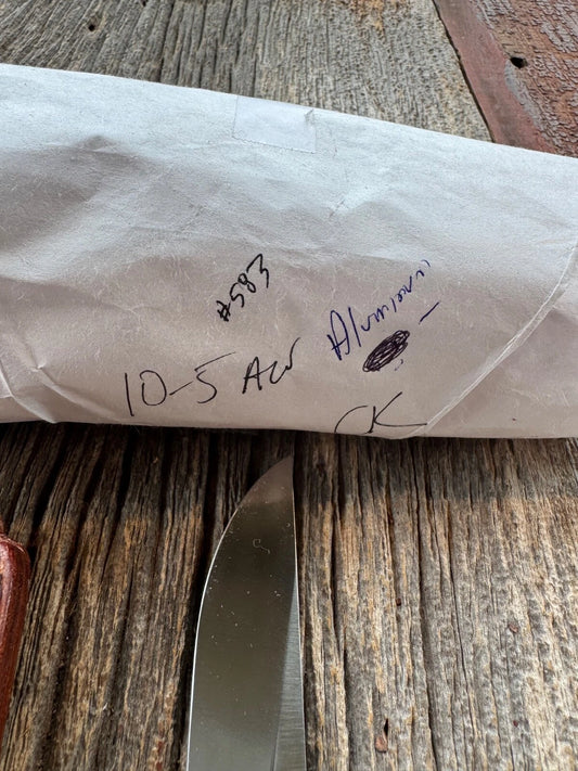 New in Paper Randall Knife Model 10-5 Fisherman Stainless Blade Aluminum Handle