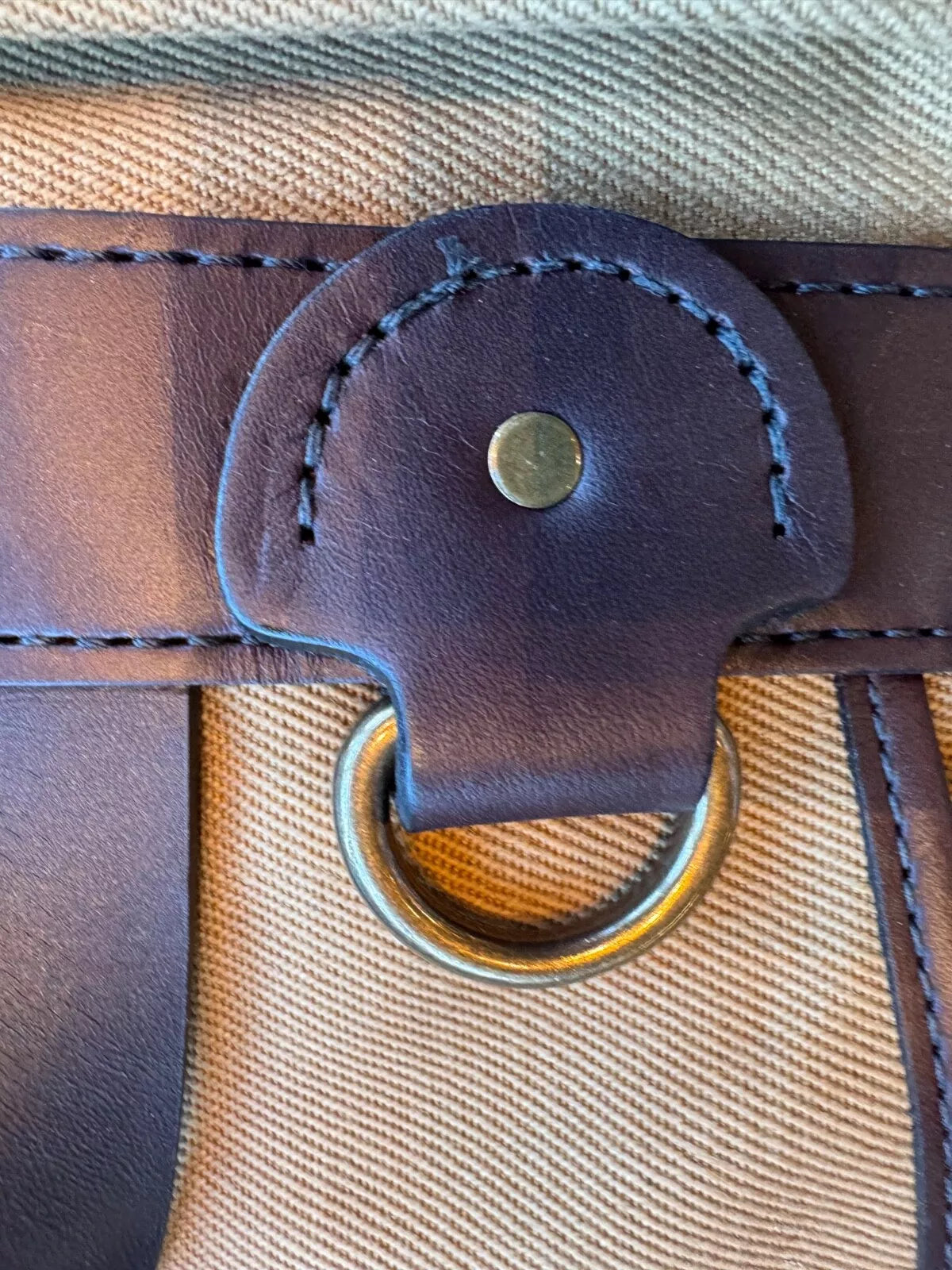 Filson Small Rugged Twill Field Bag | NWOT | Tan | USA | MSRP $450 | 70230