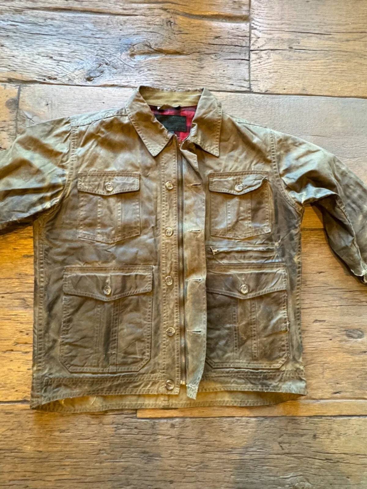 Filson-Vintage- Westlake- jacket-Medium -Shelter-Tin-Cloth