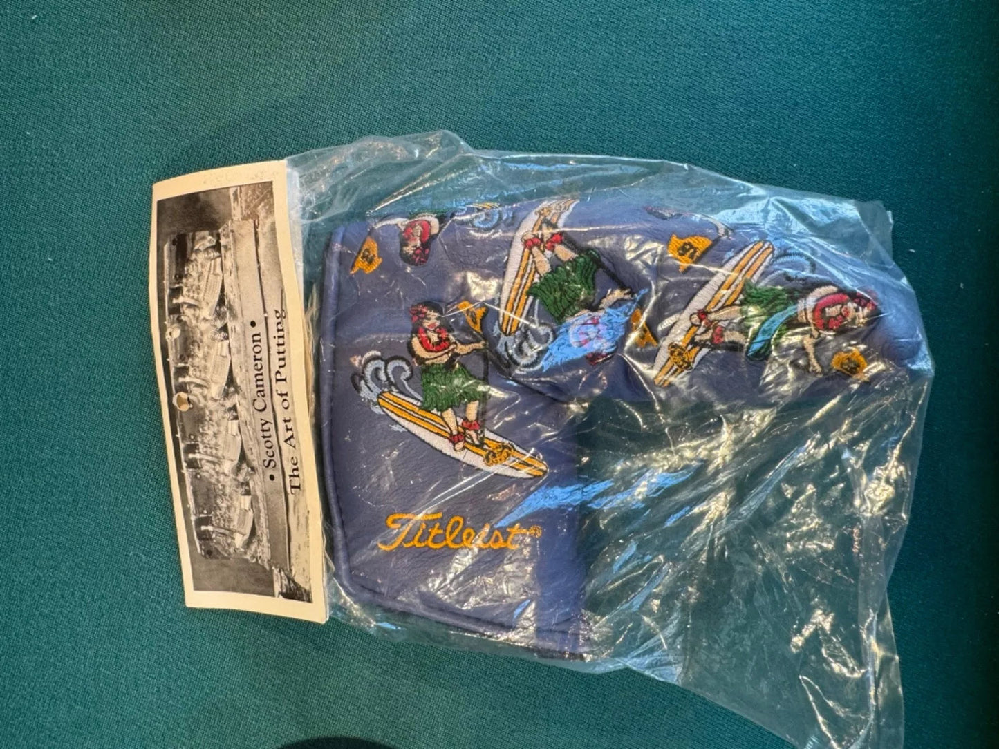 New in Bag Rare Scotty Cameron 2005 Hula Girl Head cover