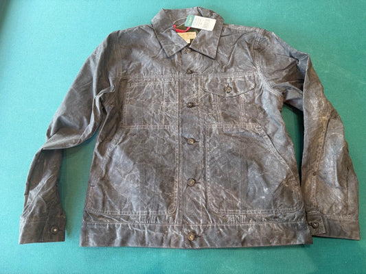 Filson Vintage NWT Short Lined Cruiser Jacket Soy Wax Black Medium 10412 USA Rare