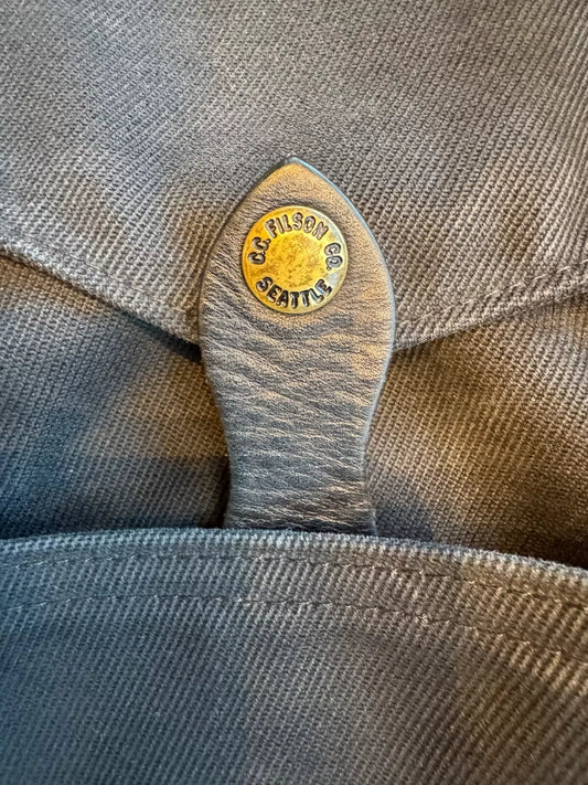 FILSON Rugged Twill Original Briefcase #256 Black # 11070256 USA Tag 04/18