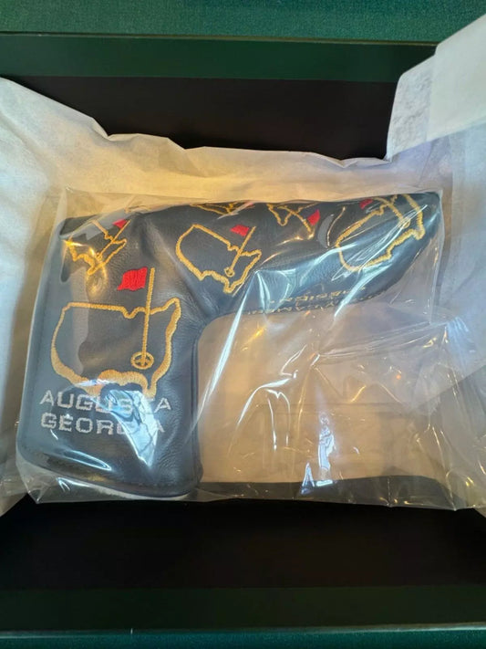 New in Box Scotty Cameron Leather Head cover 2016 Masters Exclusive unused Rare