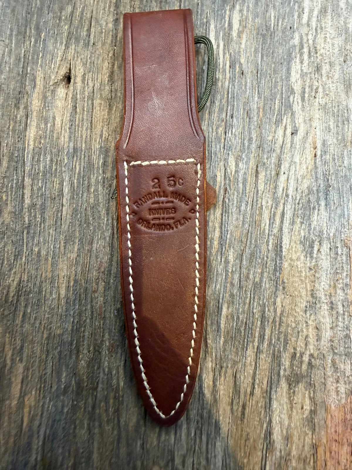 Randall Leather Knife Sheath Model 2-5C with Randall Snap tuff find